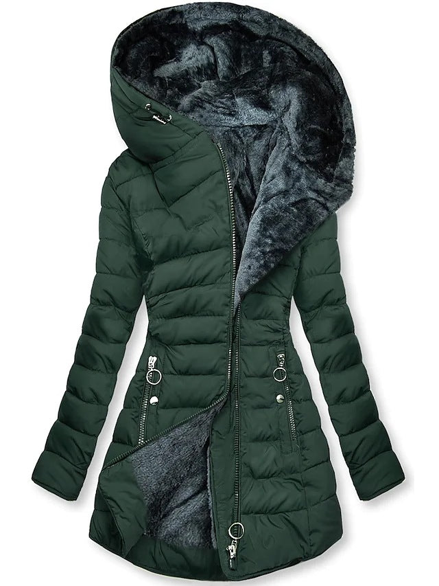 Abrigo Largo con Cinturón para Mujer | Ideal para Entretiempo y Principio de Invierno