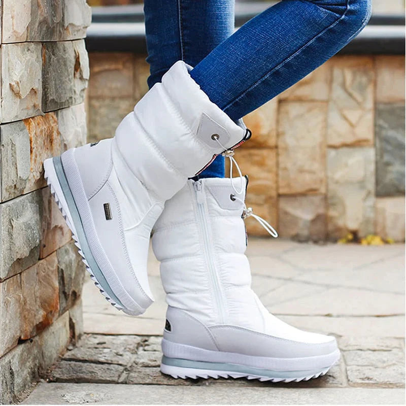 Zapatos de Invierno con Forro Interior para Mujer | Ideal para Caminatas en Días Fríos