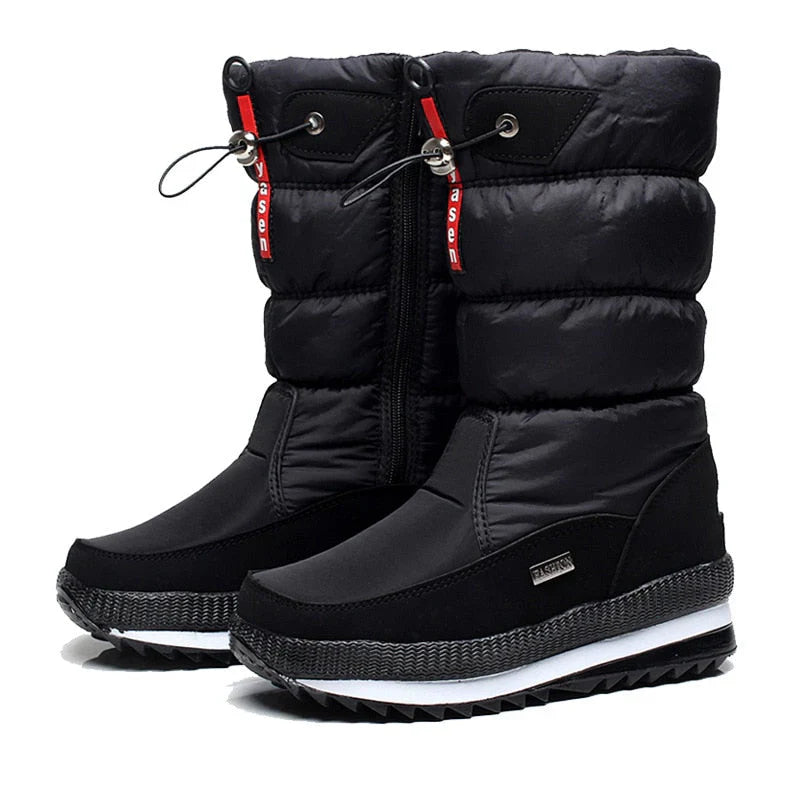 Zapatos de Invierno con Forro Interior para Mujer | Ideal para Caminatas en Días Fríos