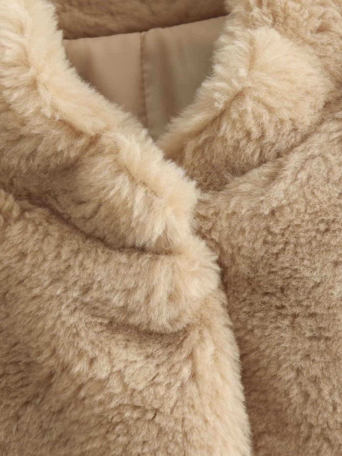 Chaqueta Con Corte Amplio Y Cuello Suave Para Mujer | Ideal Para Uso Diario En Invierno