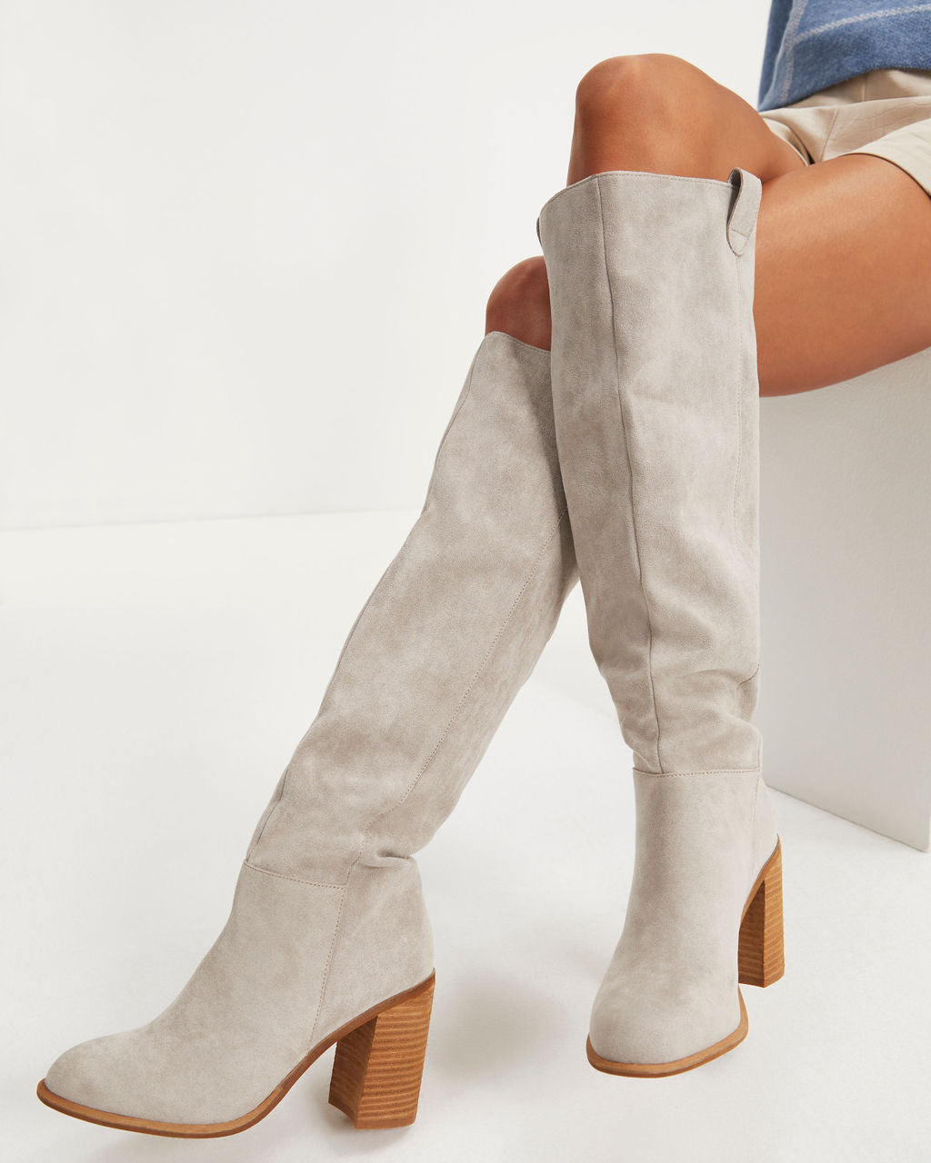 Botas Altas Con Diseño Slouch y Suela Resistente Para Mujer | Ideal Para Diferentes Ocasiones