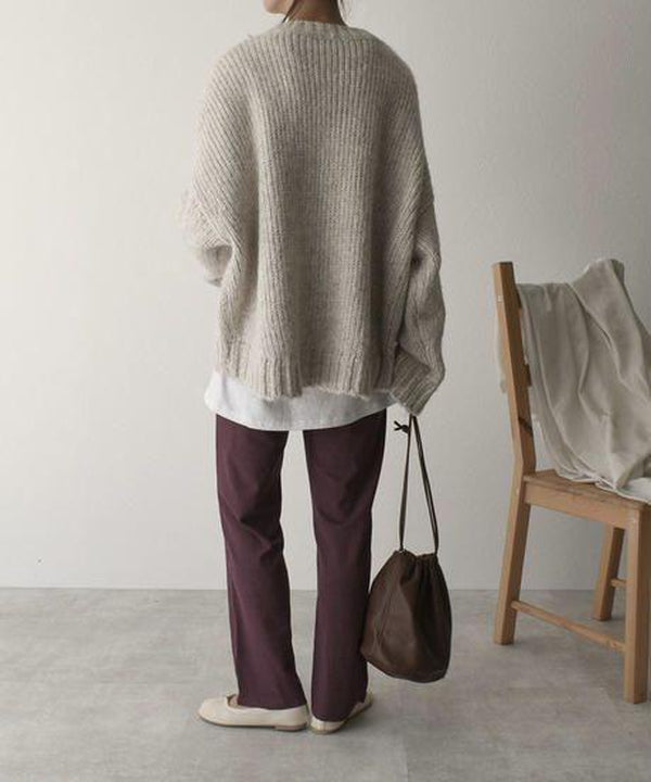 Jersey Oversize con Bolsillo Frontal Contrastado Para Mujer | Ideal Para Uso Diario