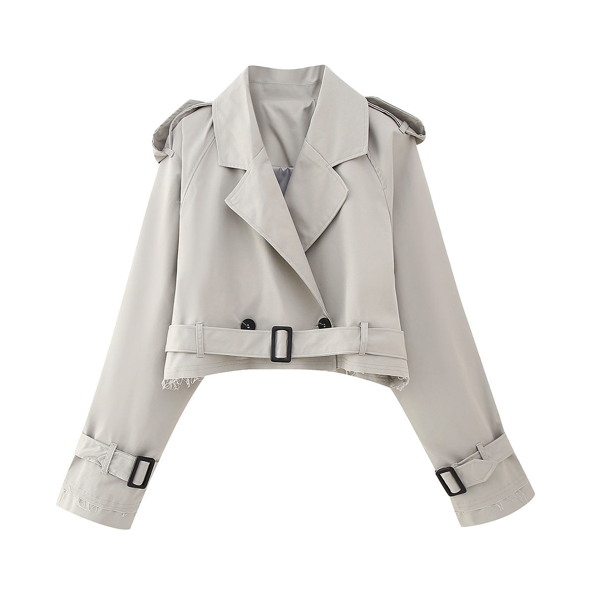 Trench Coat Largo Con Cinturón Ajustable Para Mujer | Ideal Para La Media Estación