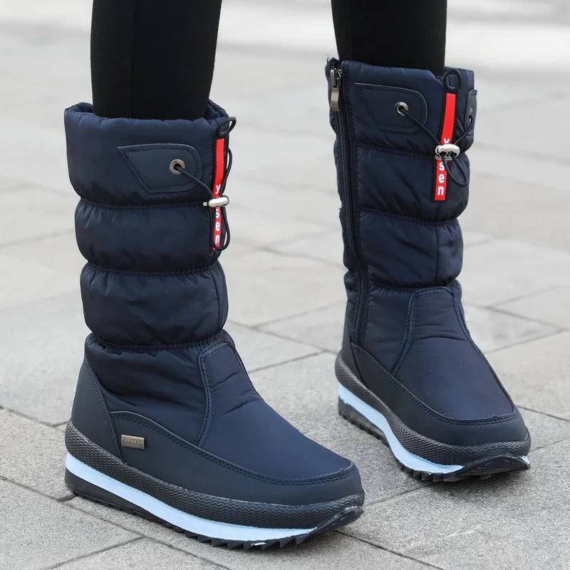 Zapatos de Invierno con Forro Interior para Mujer | Ideal para Caminatas en Días Fríos