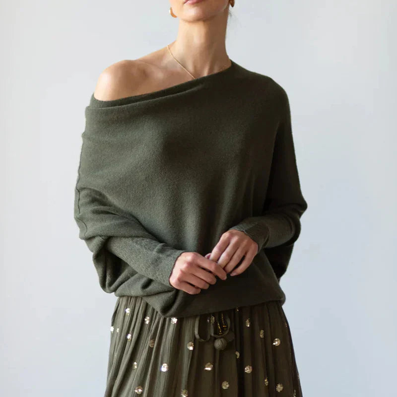 Jersey Oversize Con Cuello Convertible Para Mujer | Ideal Para Uso Diario O Profesional