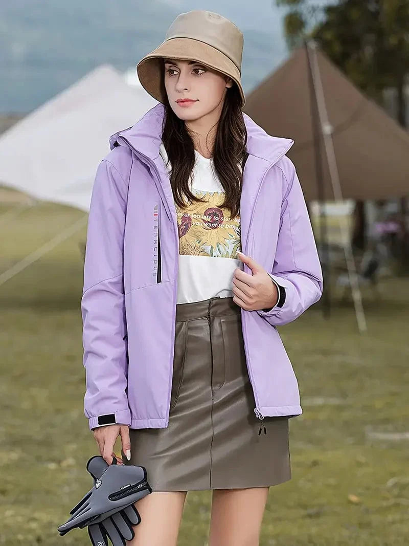 Abrigo Acolchado Con Capucha Para Mujer | Ideal Para Invierno