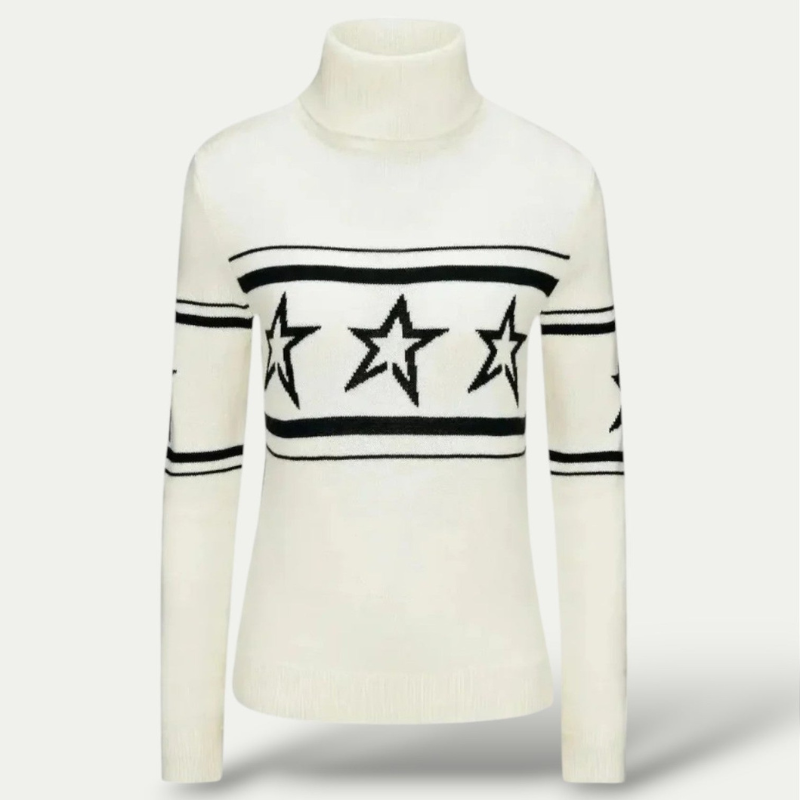 Jersey De Cuello Alto Con Corte Ajustado Para Mujer | Ideal Para Uso Diario Y Oficina