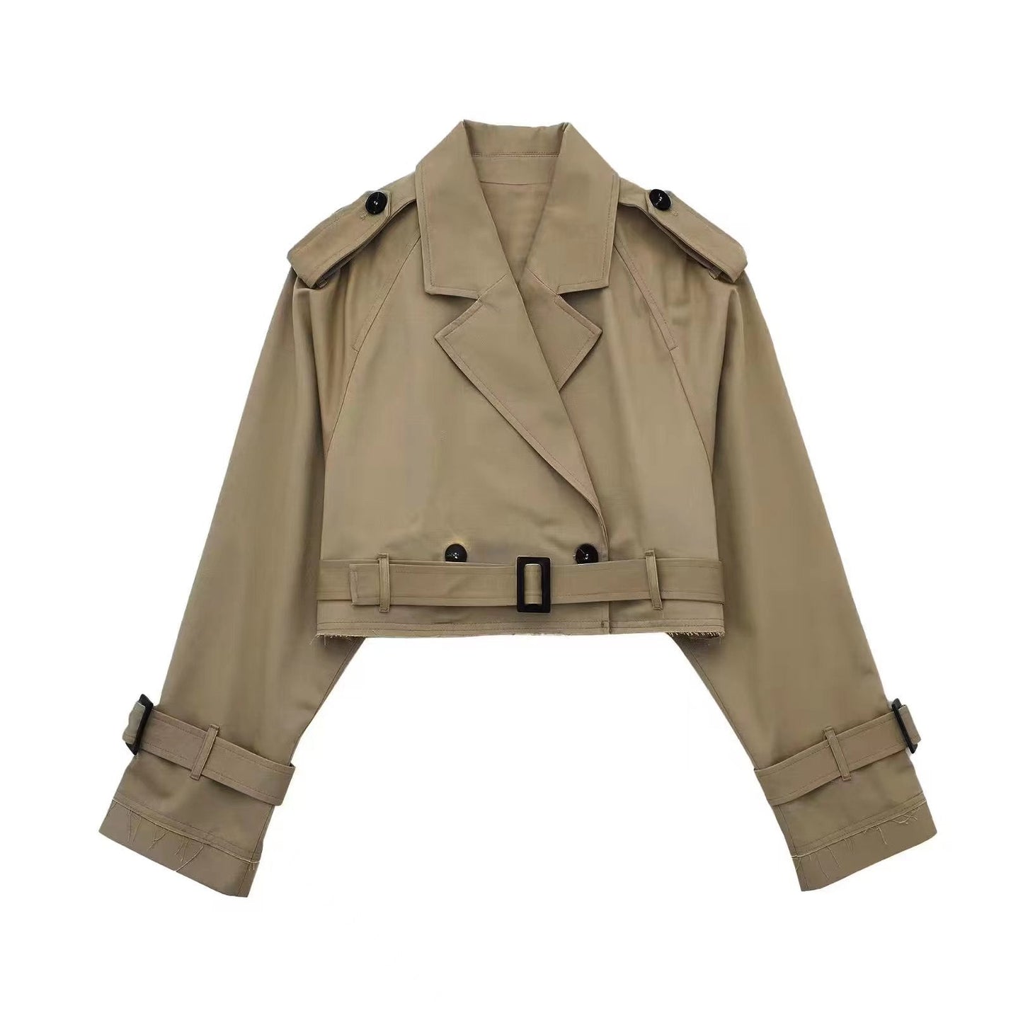 Trench Coat Largo Con Cinturón Ajustable Para Mujer | Ideal Para La Media Estación