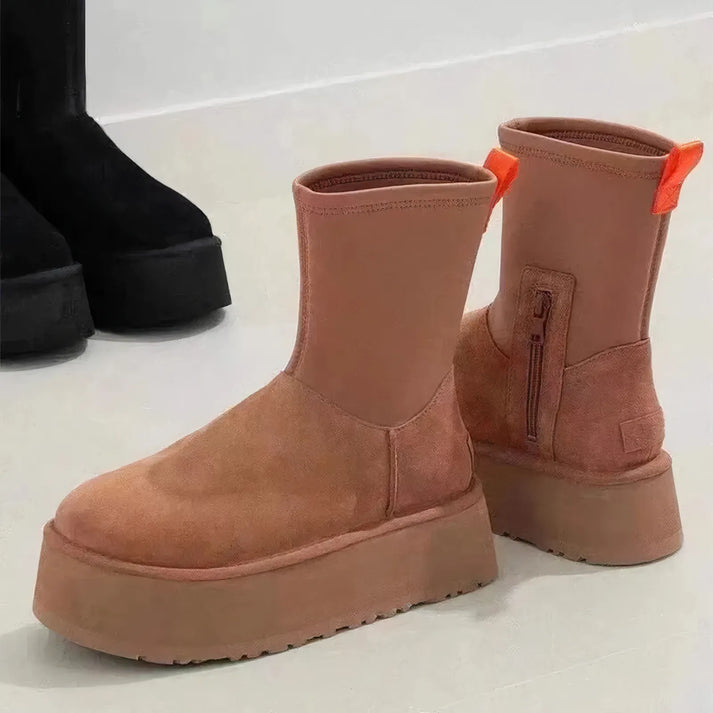 Botas De Invierno Con Suela Antideslizante Para Mujer | Ideal Para La Temporada Fría
