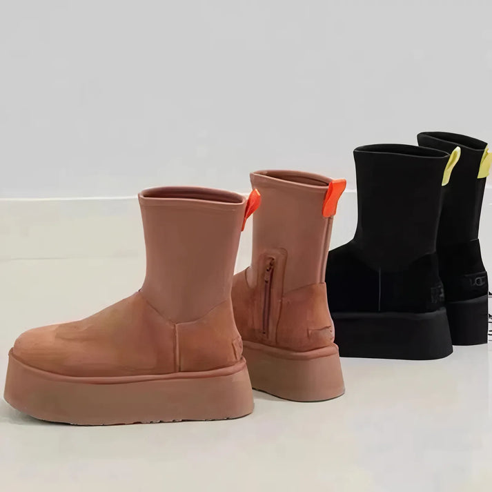 Botas De Invierno Con Suela Antideslizante Para Mujer | Ideal Para La Temporada Fría