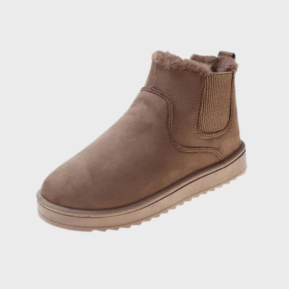Botas de Invierno con Diseño Liso para Mujer | Ideal para la Temporada Fría