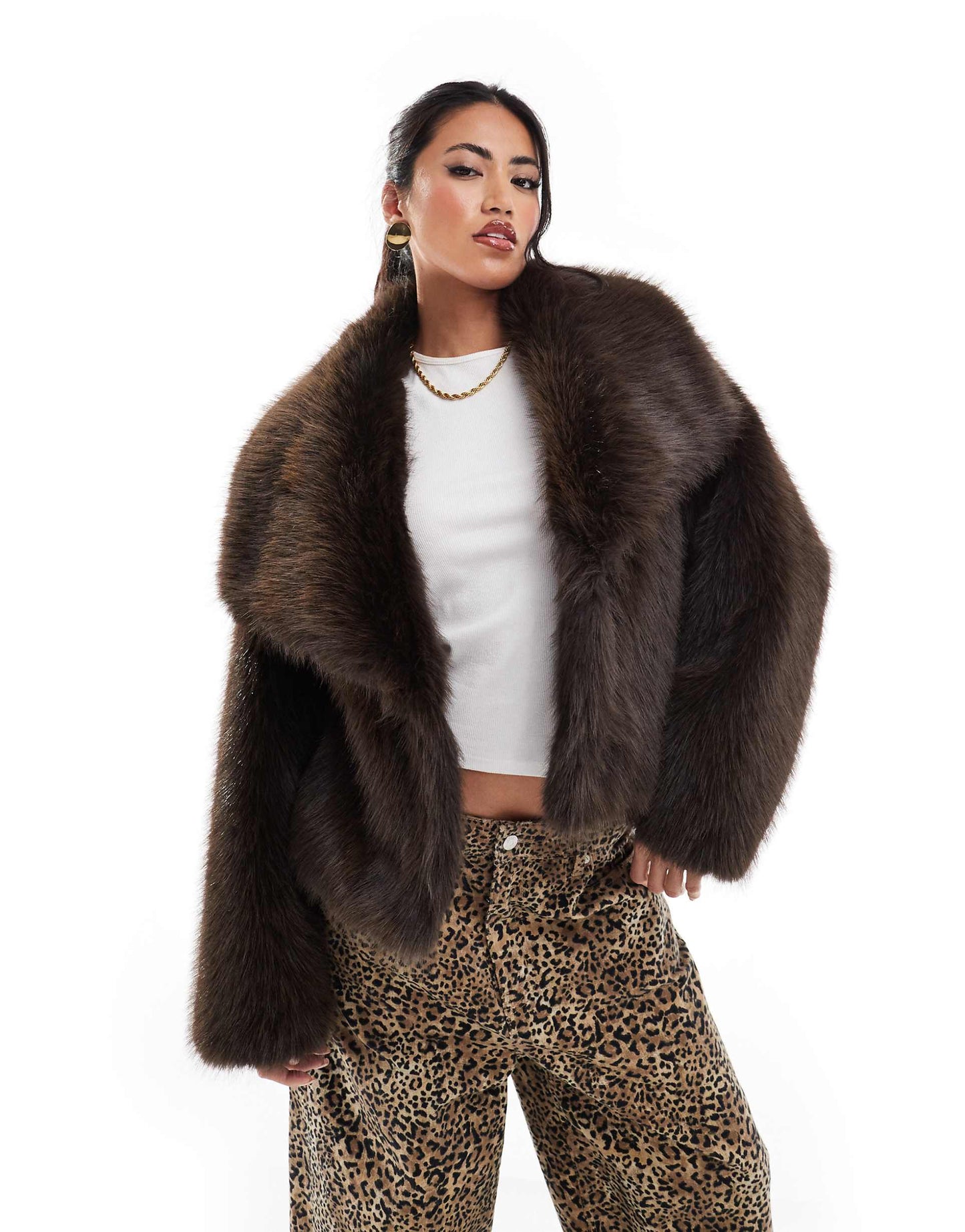Chaqueta Con Cuello Cruzado Para Mujer | Ideal Para Uso Diario En Invierno