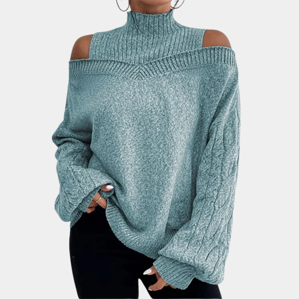Jersey Con Hombros Descubiertos Para Mujer | Ideal Para Uso Diario