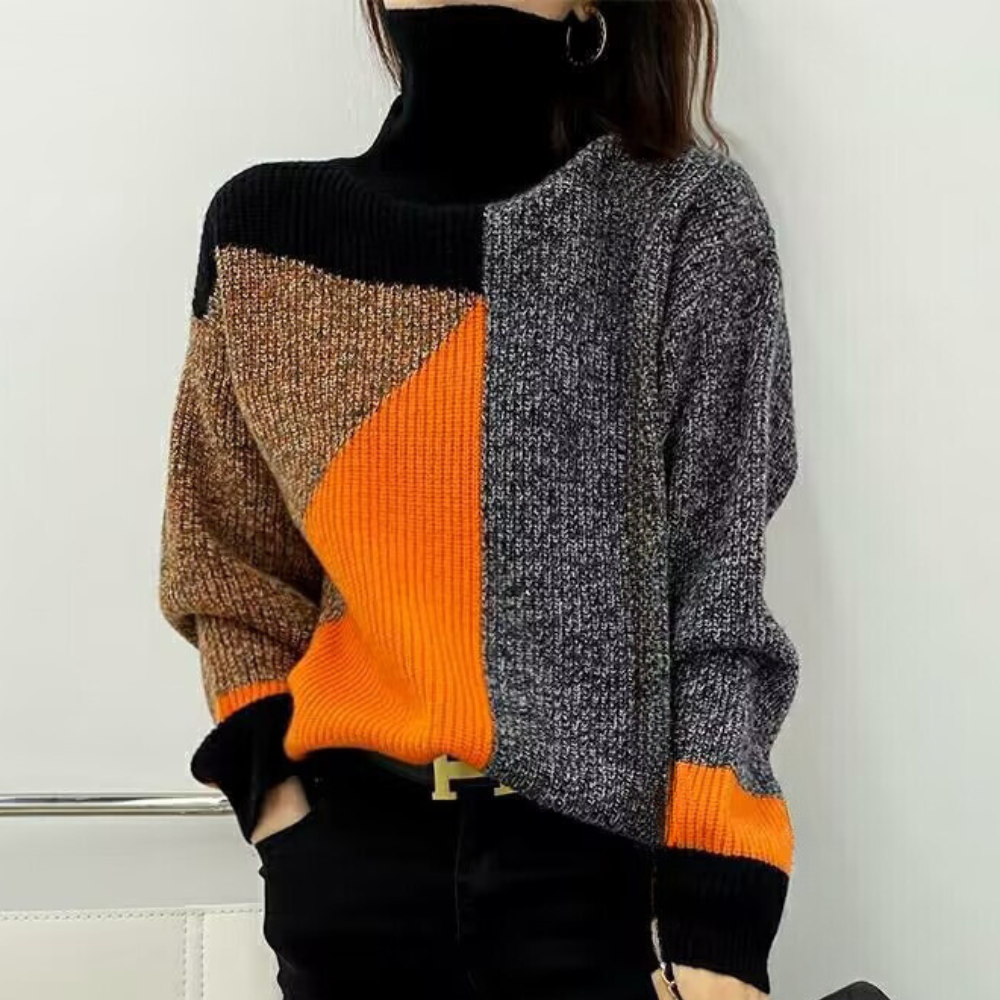 Jersey de Manga Larga con Corte Recto Para Mujer | Ideal Para Uso Diario