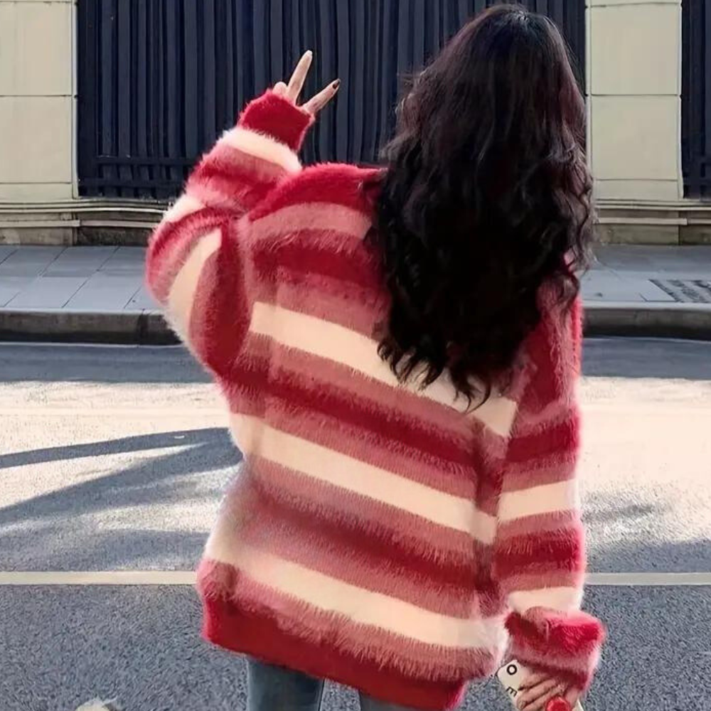 Jersey con Corte Amplio y Hombros Caídos para Mujer | Ideal para Otoño e Invierno