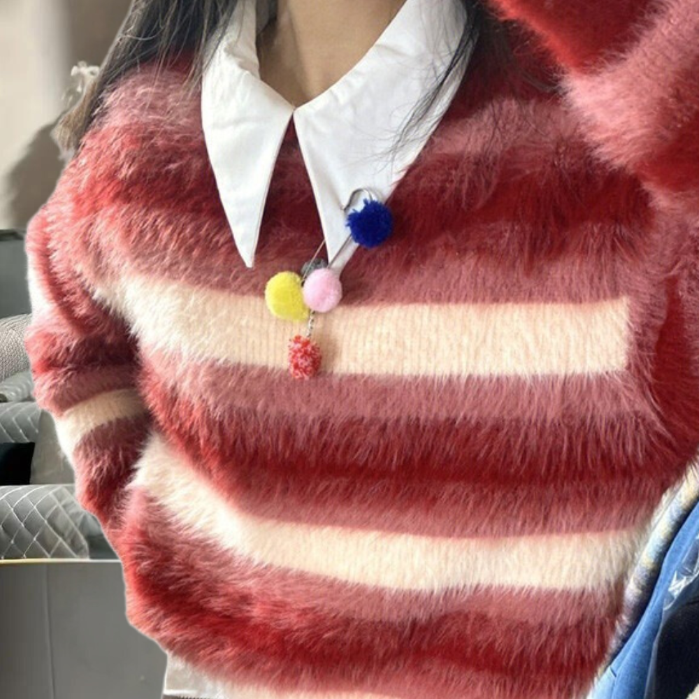 Jersey con Corte Amplio y Hombros Caídos para Mujer | Ideal para Otoño e Invierno