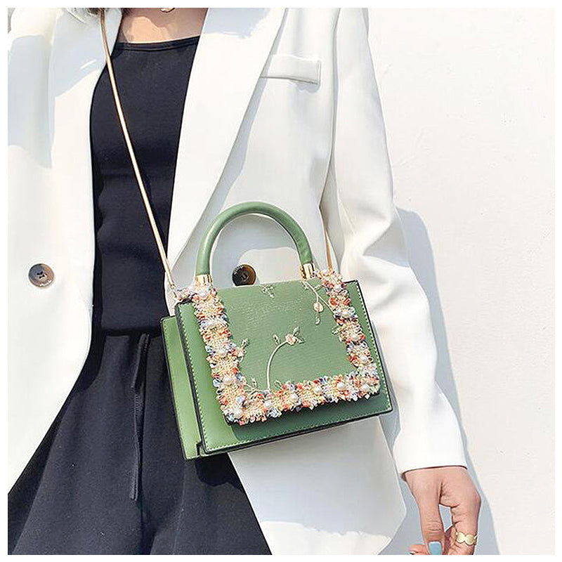 Bolso Pequeño De Mano Con Compartimento Forrado Para Mujer | Ideal Para Uso Diario Y Traslado De Objetos Esenciales