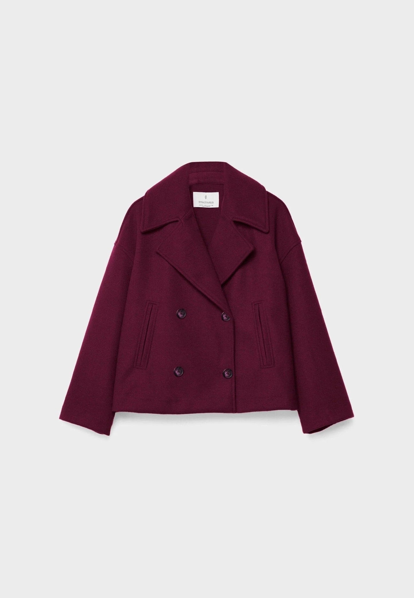 Chaqueta Corta Cruzada con Doble Botonadura para Mujer | Ideal para Oficina y Uso Diario