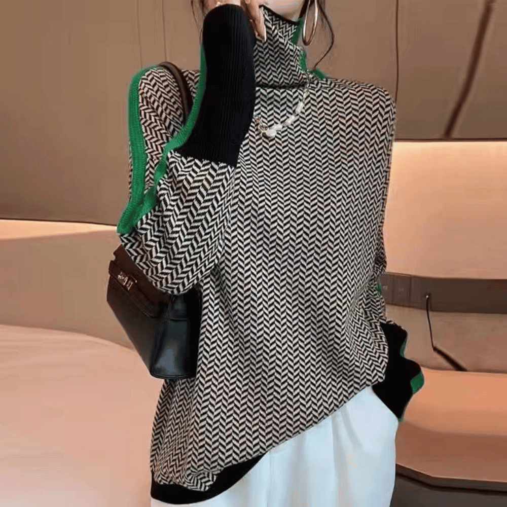 Jersey De Manga Larga Con Corte Clásico Para Mujer | Ideal Para Uso Diario