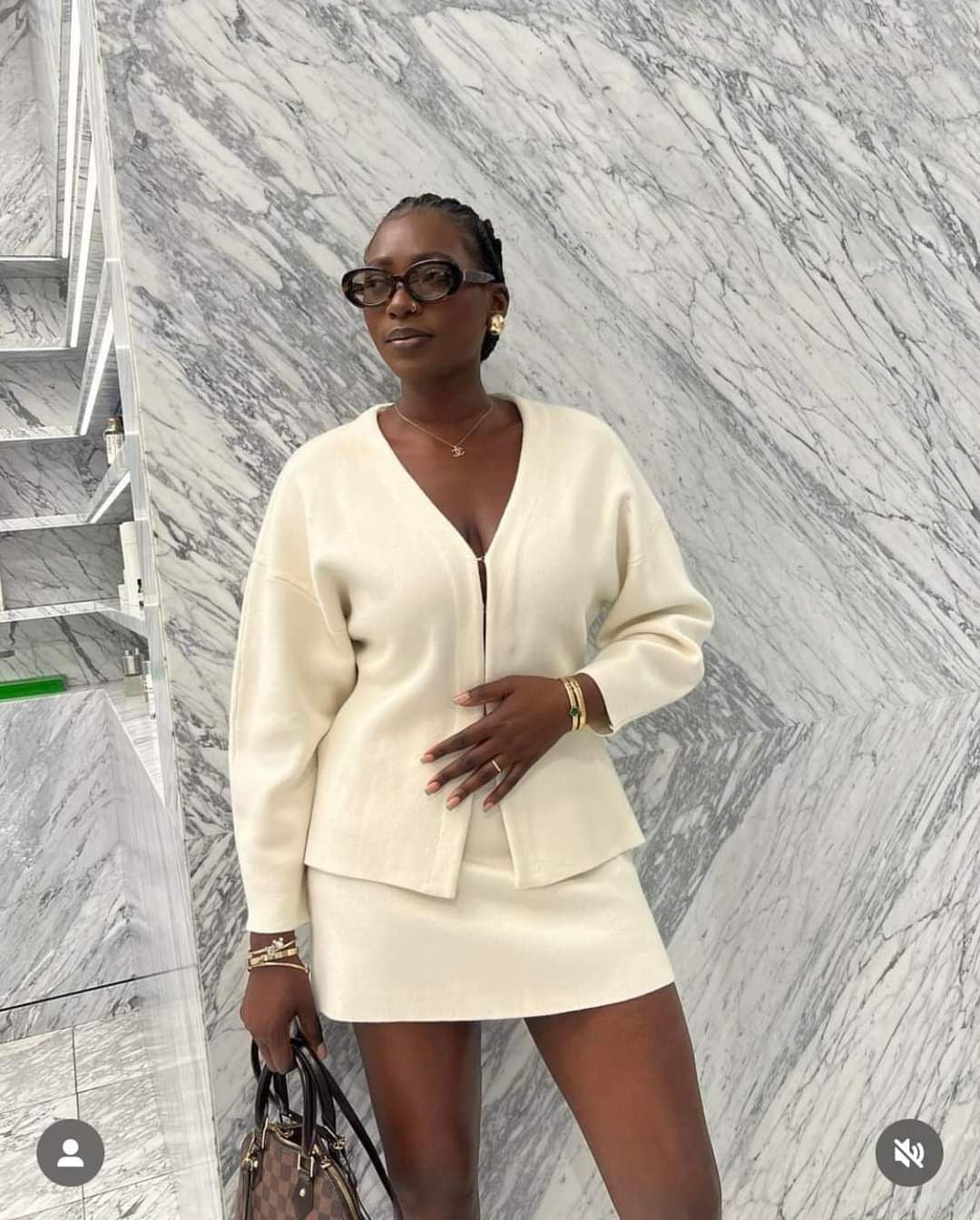 Conjunto De Dos Piezas Con Blazer Y Falda Para Mujer | Ideal Para Oficina Y Eventos Formales