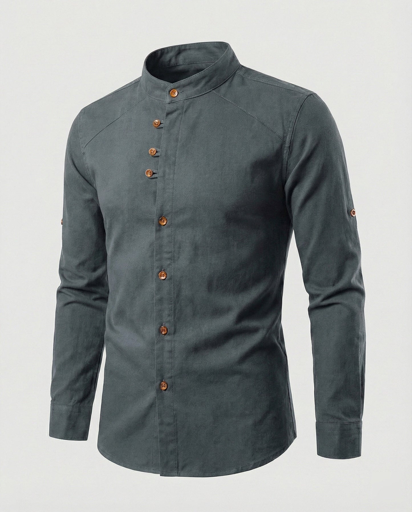 Camisa de Manga Larga Slim para Hombres | Ideal para Uso Diario y Formal