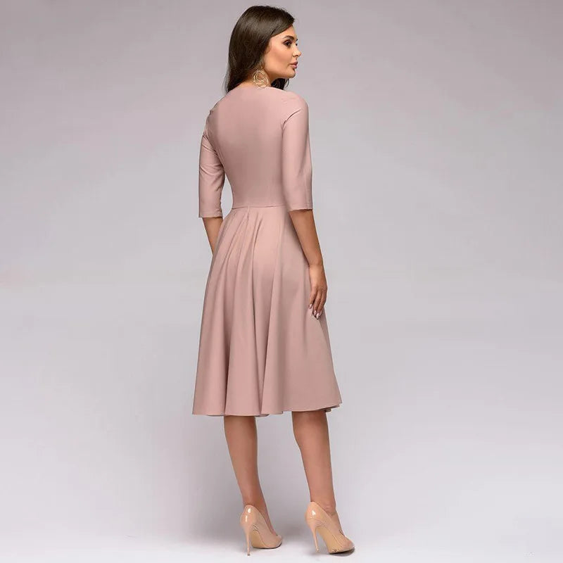 Vestido de Corte Línea A para Mujer | Ideal para Uso Diario e Informal