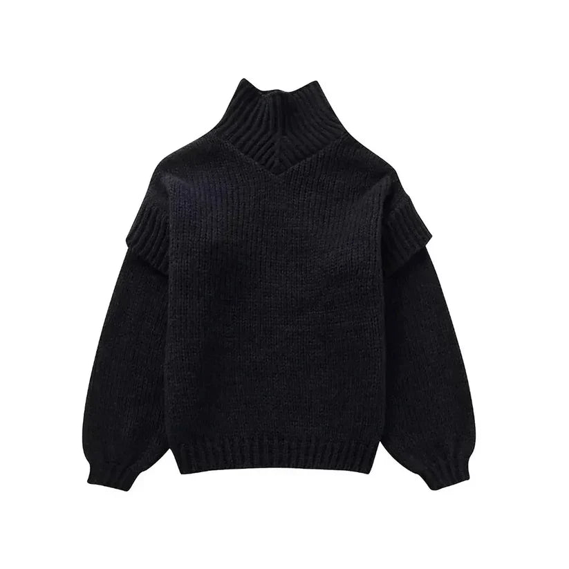 Jersey de Manga Larga con Corte Amplio Para Mujer | Ideal Para Uso Diario