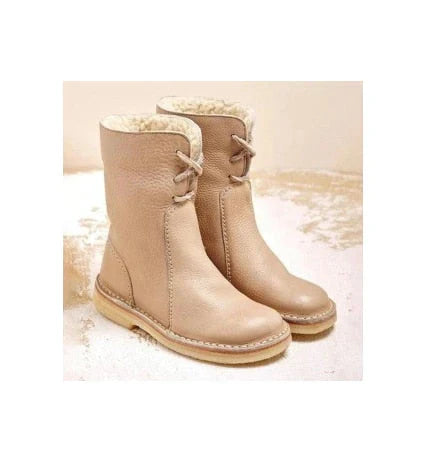 Botas de Invierno con Forro Interior y Suela Antideslizante para Mujer | Ideal para Días Fríos y Húmedos