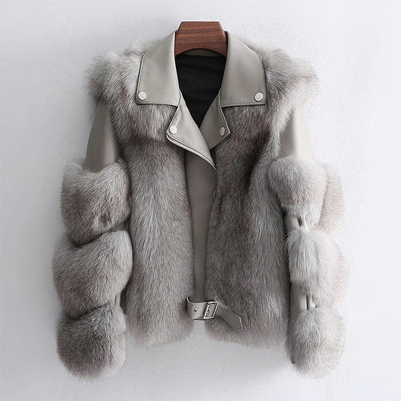 Chaqueta Con Cierre de Cremallera y Cinturón en la Cintura Para Mujer | Ideal Para La Temporada Fría