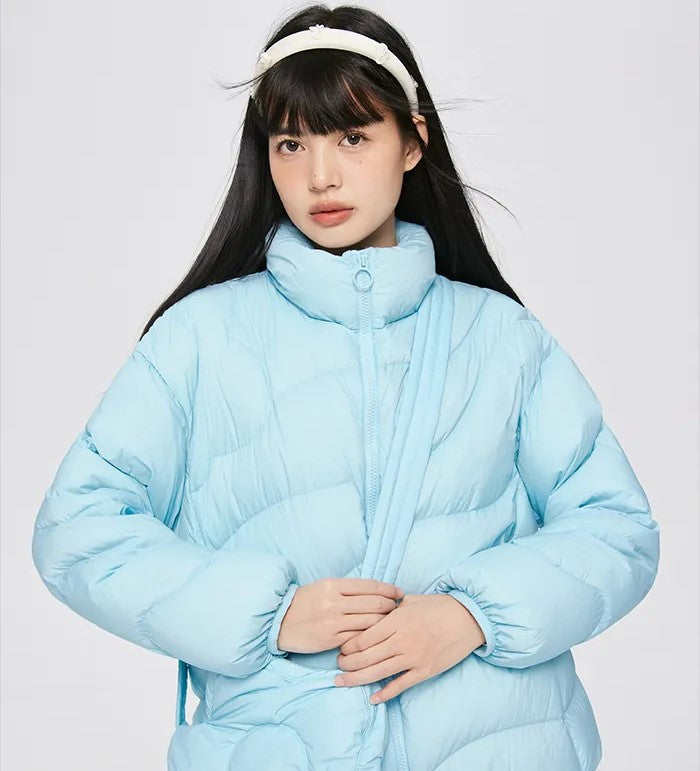 Chaqueta Acolchada con Cierre De Cremallera para Mujer | Ideal para Actividades Al Aire Libre En Invierno