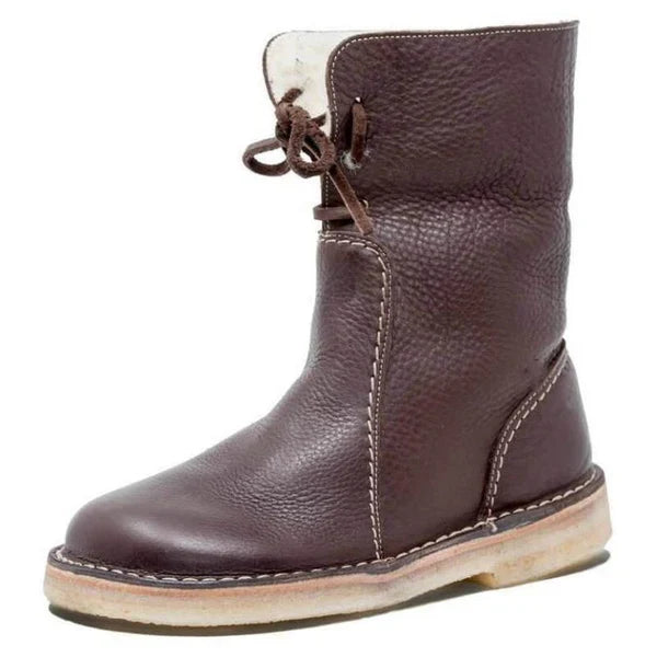 Botas de Invierno con Forro Interior y Suela Antideslizante para Mujer | Ideal para Días Fríos y Húmedos