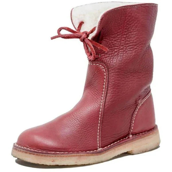 Botas de Invierno con Forro Interior y Suela Antideslizante para Mujer | Ideal para Días Fríos y Húmedos