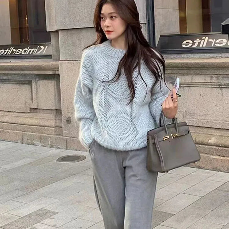 Jersey de Manga Larga con Corte Amplio Para Mujer | Ideal Para Invierno