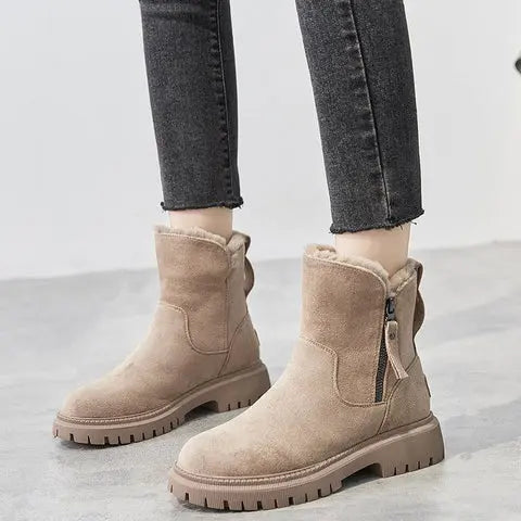 Botas de Invierno con Forro Interior para Mujer | Ideal para Días Fríos