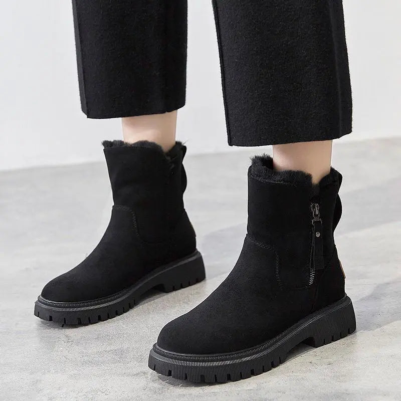 Botas de Invierno con Forro Interior para Mujer | Ideal para Días Fríos