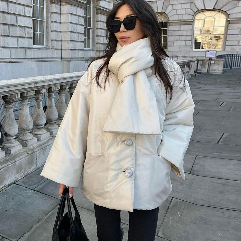Chaqueta Con Cinturón Ajustable y Estampado de Cuadros Para Mujer | Ideal Para Otoño