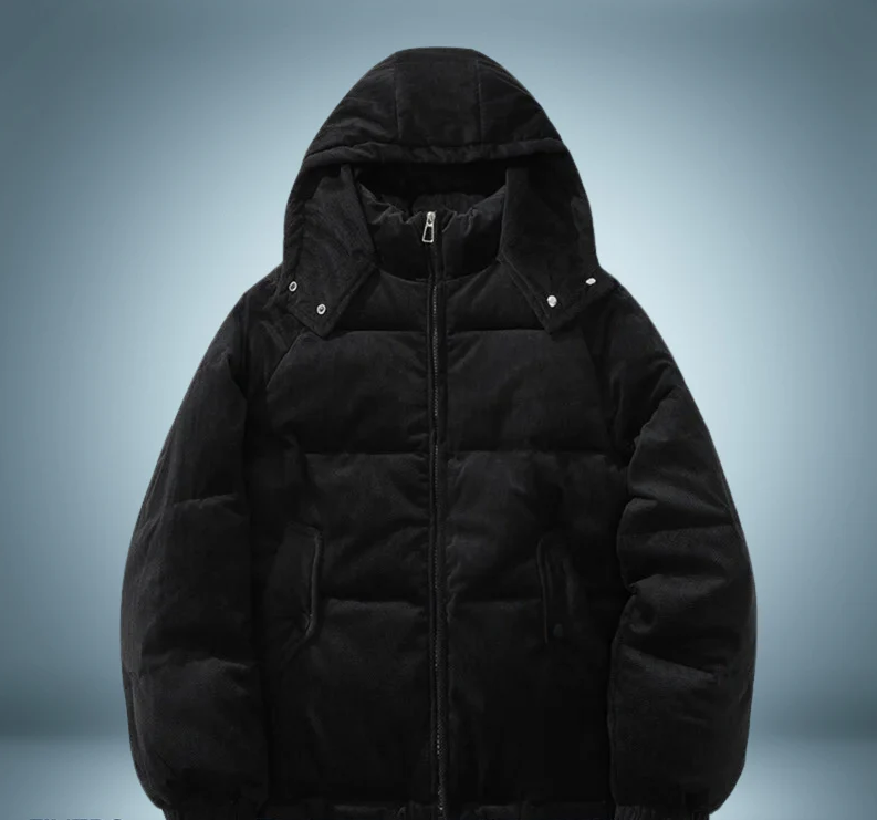Abrigo Acolchado Con Capucha Integrada | Ideal Para Uso Diario En Invierno