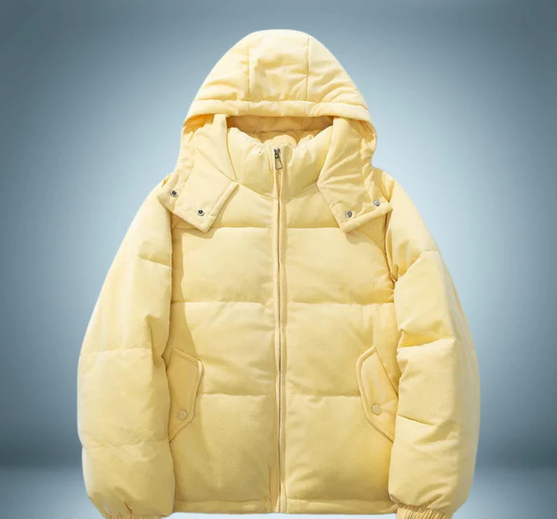 Abrigo Acolchado Con Capucha Integrada | Ideal Para Uso Diario En Invierno