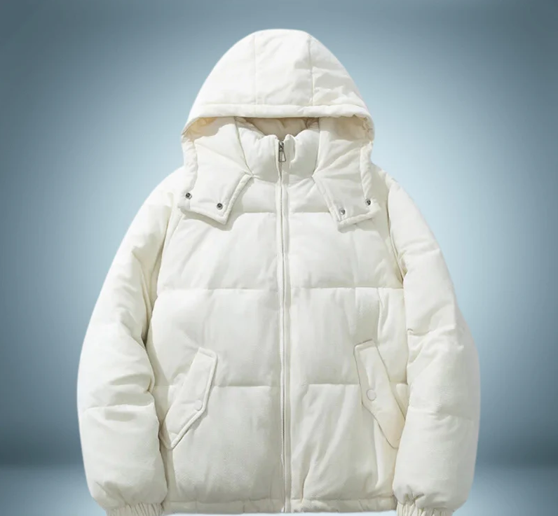 Abrigo Acolchado Con Capucha Integrada | Ideal Para Uso Diario En Invierno