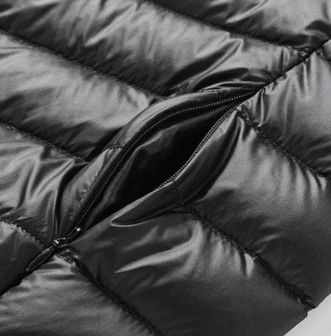 Chaqueta Con Cuello Alto y Cierre de Cremallera Para Mujer | Ideal Para La Temporada Fría