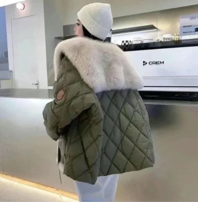 Chaqueta Con Cuello Alto y Cierre de Cremallera Para Mujer | Ideal Para La Temporada Fría