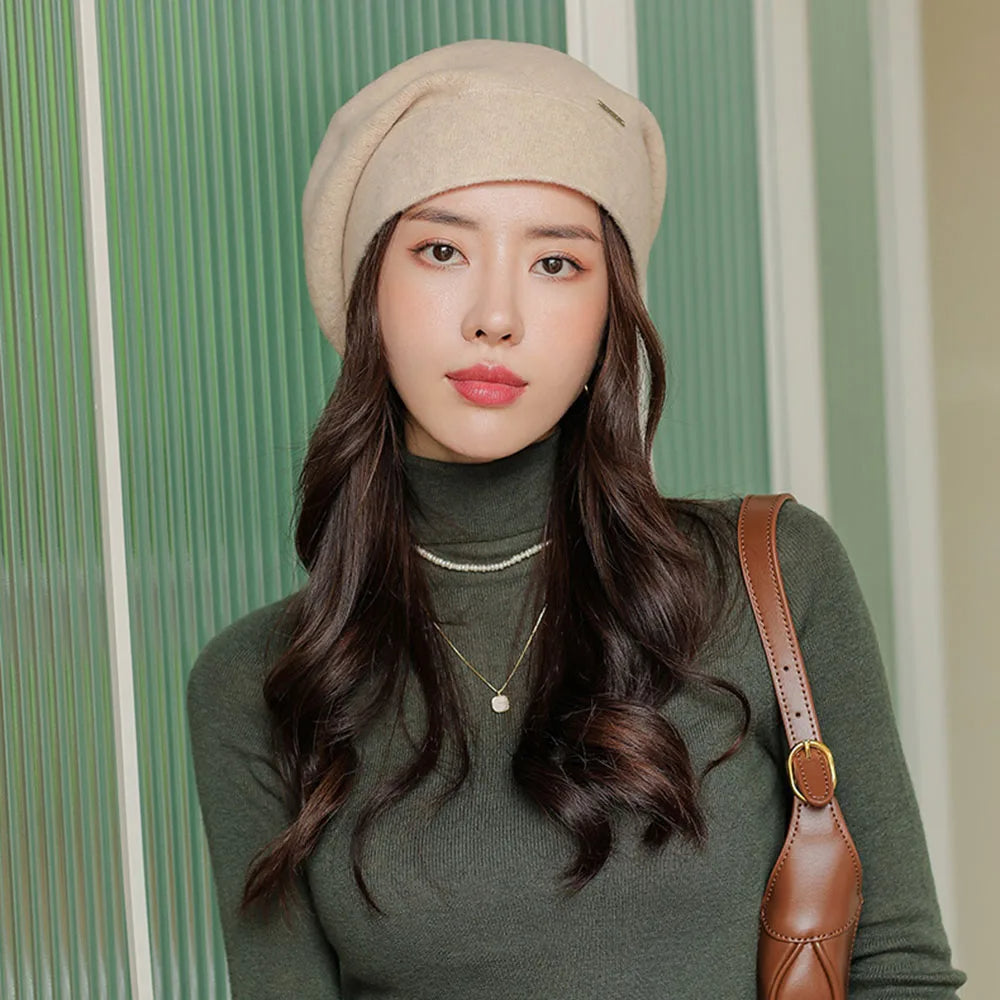 Boina Clásica De Uso Diario Para Mujer | Ideal Para Temporada Fría