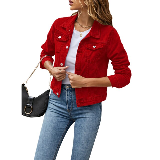 Chaqueta Corta Con Corte Oversize Para Mujer | Ideal Para Uso Diario En Ciudad O En Desplazamientos