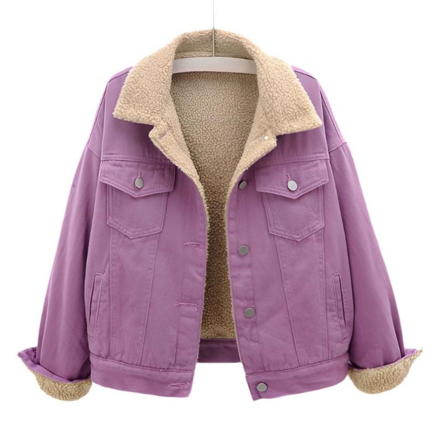 Chaqueta De Corte Amplio para Mujer | Ideal para Otoño E Invierno
