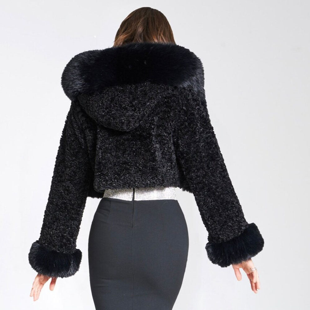 Chaqueta Corta Con Corte Cropped Para Mujer | Ideal Para Uso Diario En Invierno