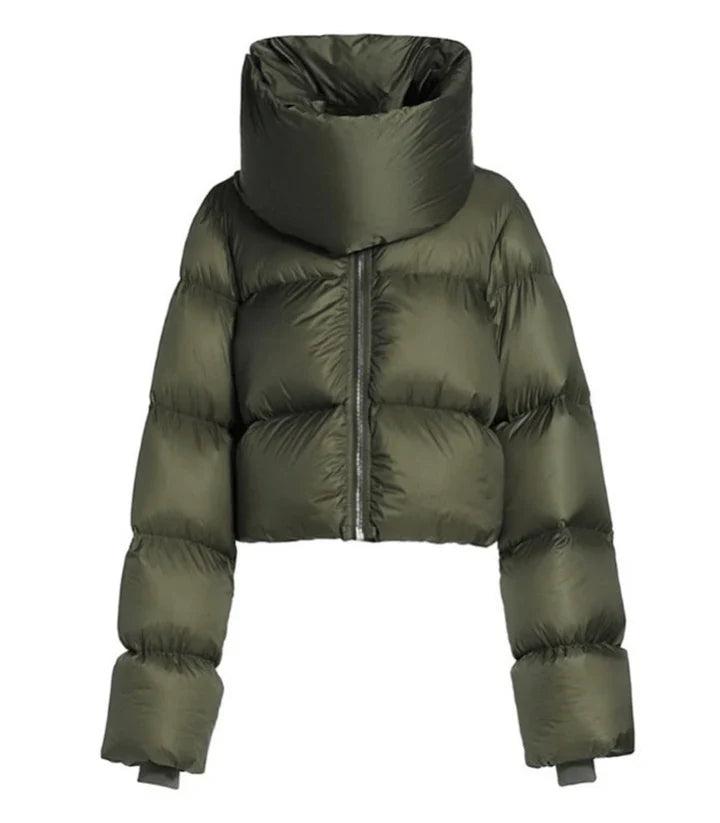 Doudoune Oversize Con Capucha Integrada Para Mujer | Ideal Para Uso Diario En Entretiempo