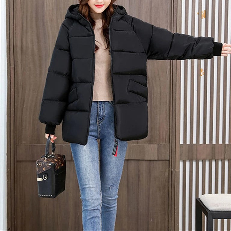 Parka Largo Con Capucha Para Mujer | Ideal Para La Temporada Fría