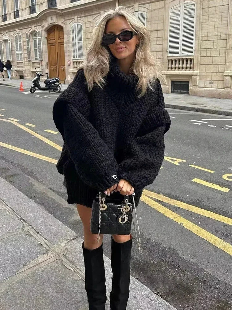 Jersey de Manga Larga con Corte Amplio Para Mujer | Ideal Para Uso Diario