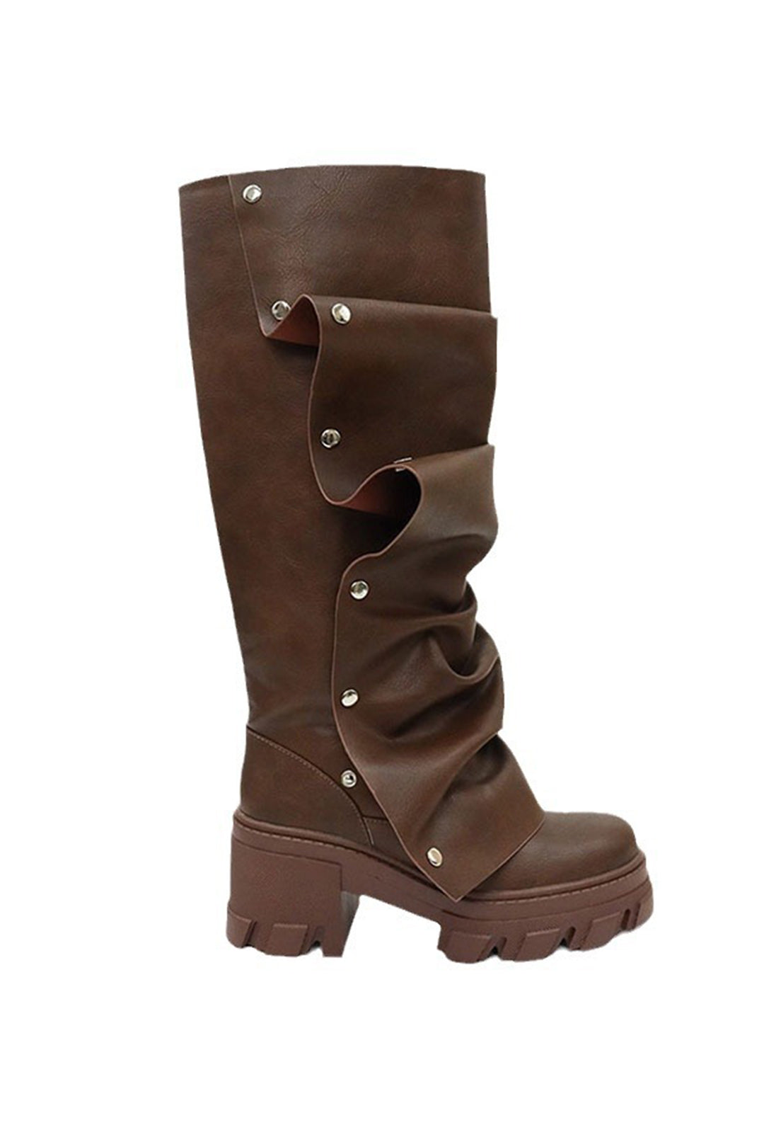 Botas Hasta La Rodilla Con Punta Redonda Para Mujer | Ideal Para Uso Diario