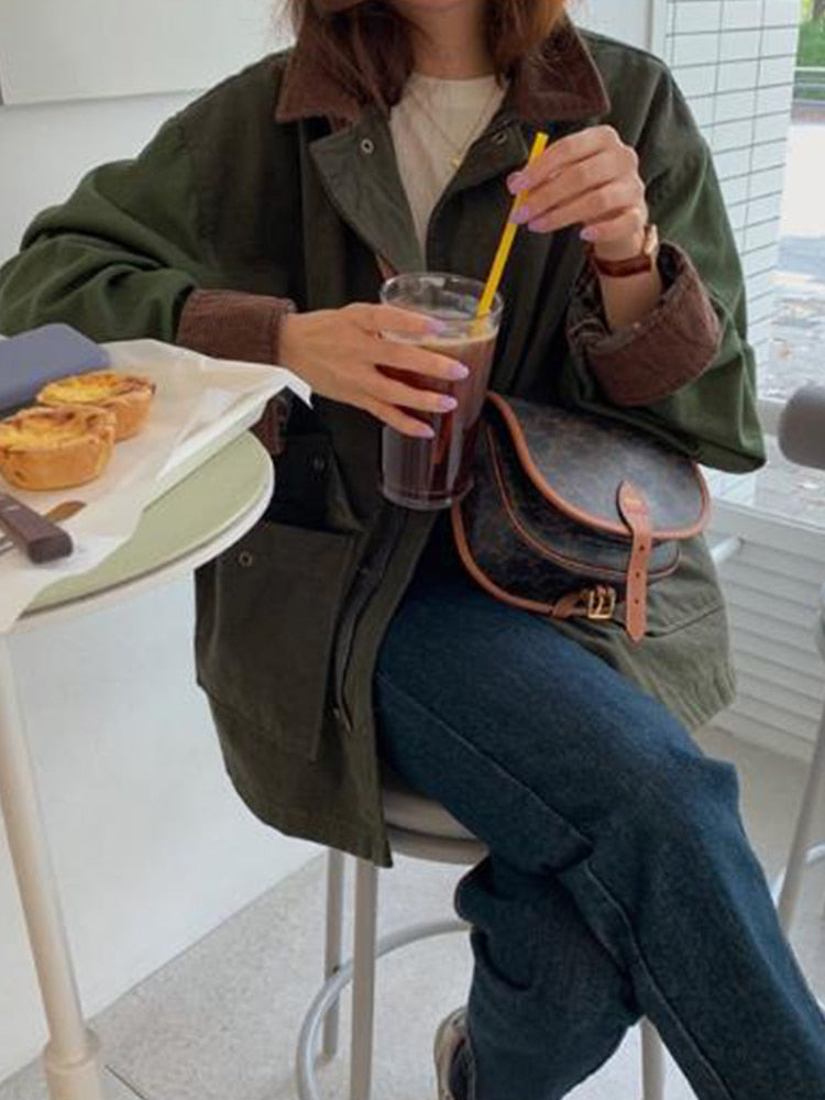 Chaqueta Con Capucha Ajustable Para Mujer | Ideal Para Uso Urbano Y Al Aire Libre